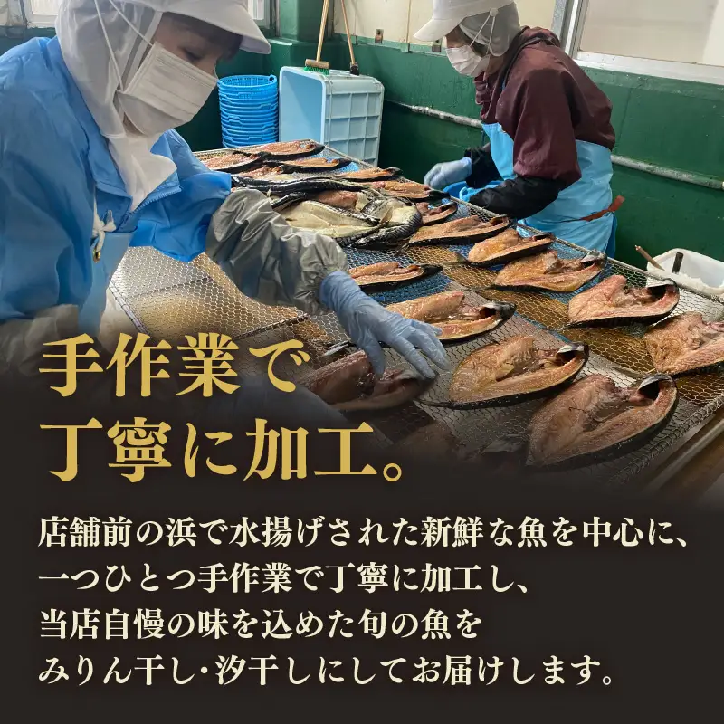 無添加 国産 干物 おまかせ6種食べ比べセット [e80-a008]