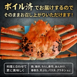 加能ガニ 800g前後 × 2杯 計1.6kg | ズワイガニ かに