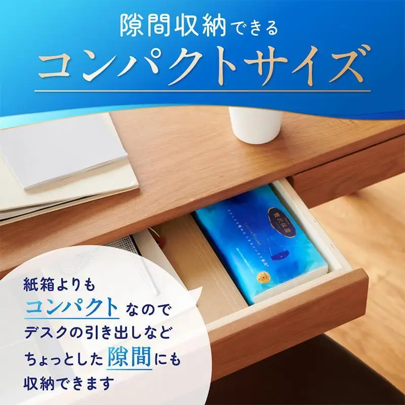 ティッシュ エリエール 贅沢保湿 ソフトパック 9個 ティッシュ