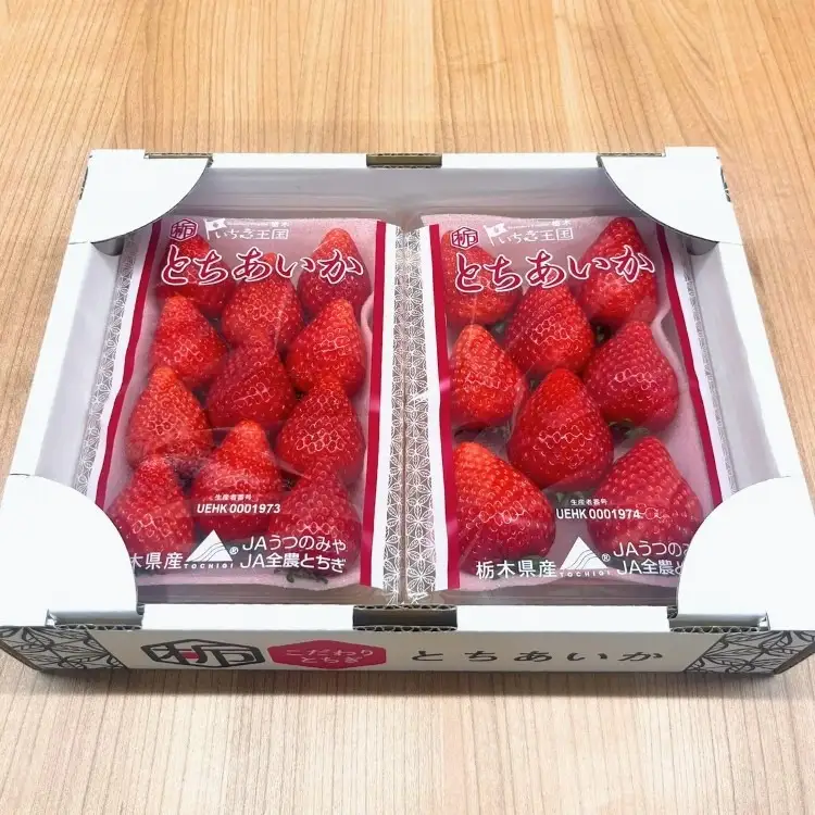朝摘み完熟『とちあいか』 栃木のイチゴ　大粒　280g以上×2P | いちご イチゴ 苺 栃木県 果物 フルーツ 甘い 酸味 さっぱり 完熟 ※2027年1月～発送
