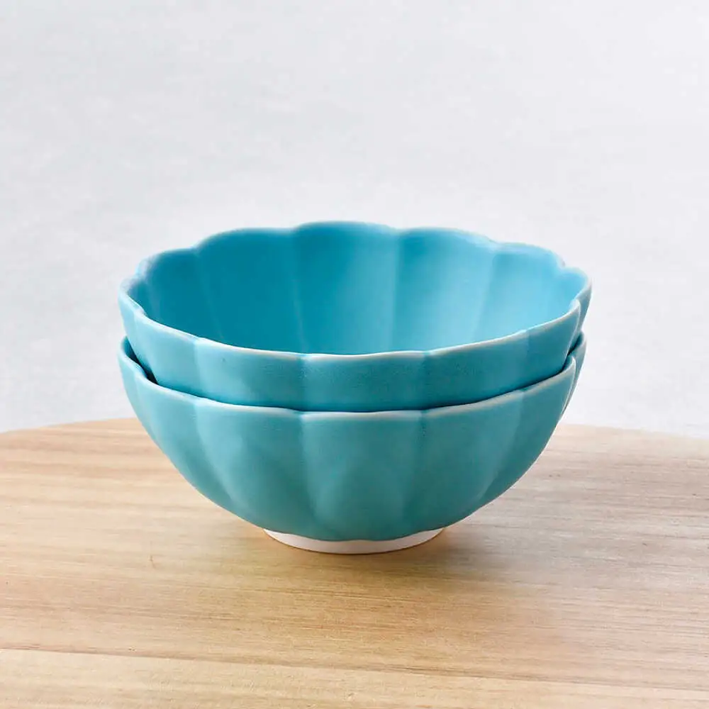 【波佐見焼】小鉢・マグカップ ブルー オリジナルセット 4点【福田陶器店/トーエー】[NB156]
