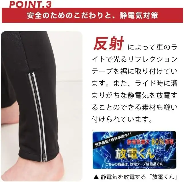 apt'ウインドブレークタイツ 3Dパッド冬用 サイクルパンツ 冬用レーサーパンツ サイクルウェアWB　【Sサイズ】