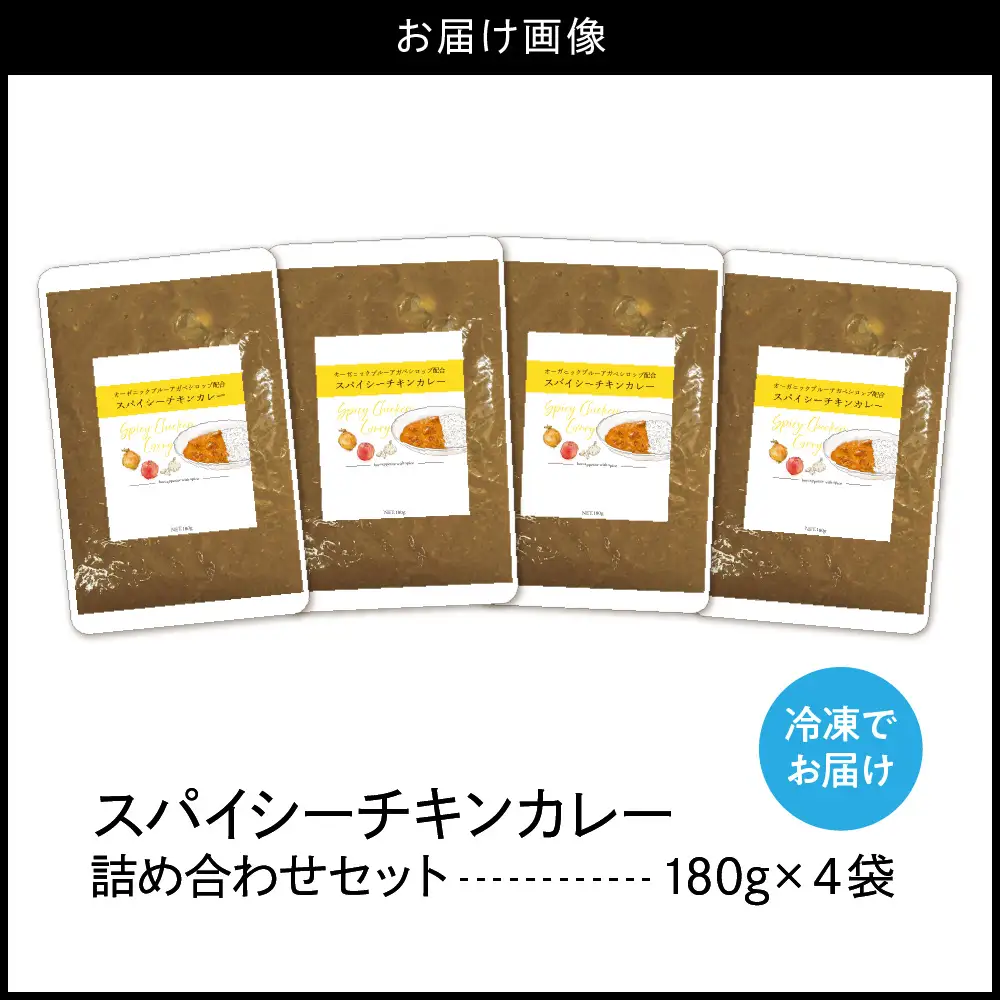 ブルーアガベ　スパイシーチキンカレー詰め合わせセット