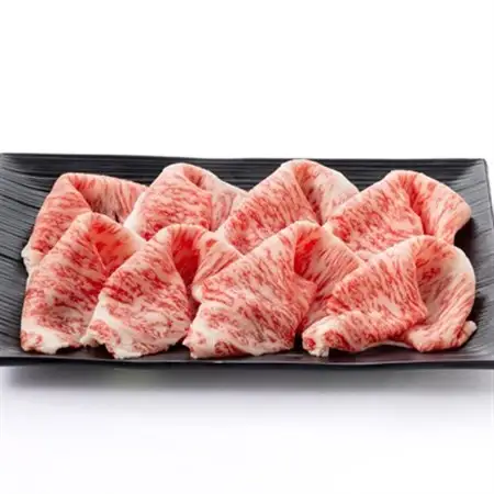 夢咲牛 オレイン酸55%以上限定のローススライス　500g　ブランド牛　すき焼き・しゃぶしゃぶ_夢咲牛 ロース すき焼き_【配送不可地域：離島】【1637199】