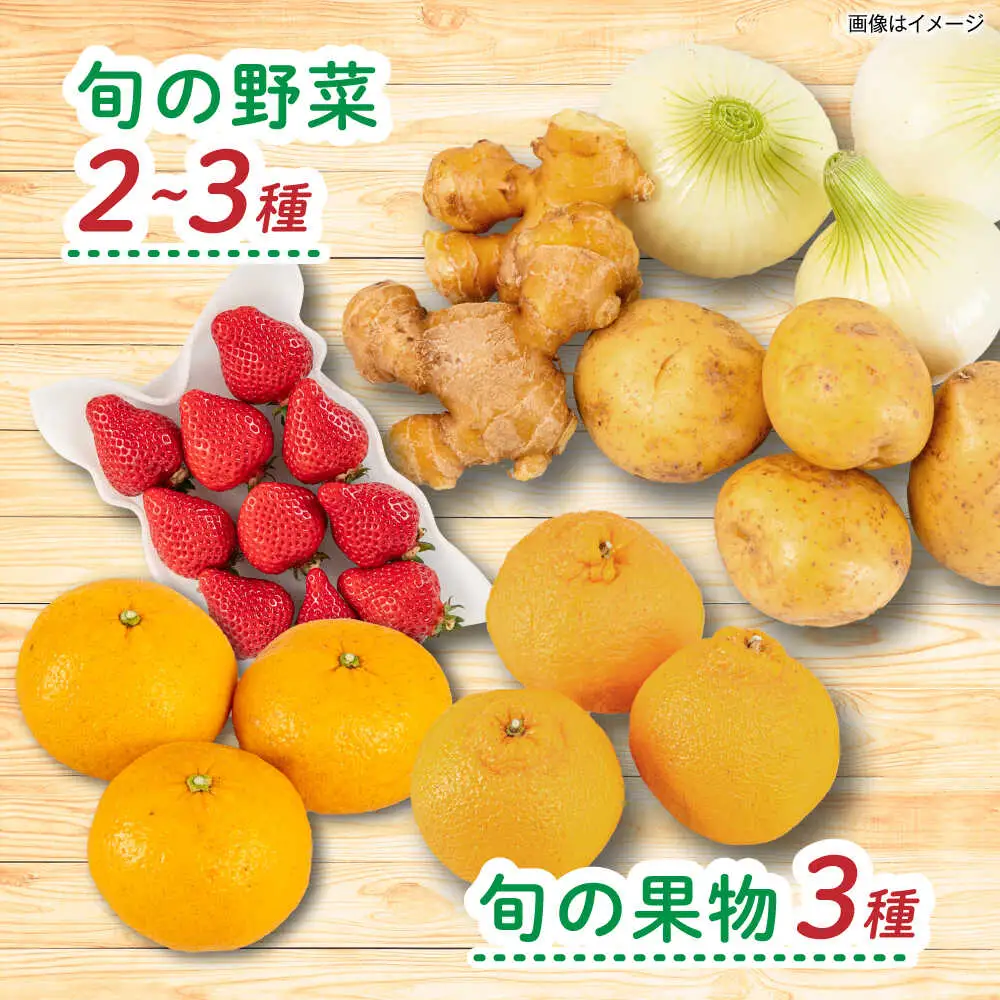 【全4回定期便】 糸島産 魚 米 野菜 果物 厳選詰め合わせ MINORI BOX Lサイズ【季節ごとに年4回お届け】　糸島市 / emma.Inc / 米 魚 野菜 果物 詰め合わせ [AOP006]