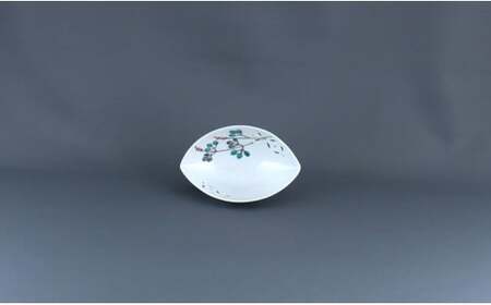 有田焼 お香立〈萩文〉【赤絵白磁硯処 雪月花】手描き 伝統工芸 お香立て 赤絵 インテリア 30000円 3万円 di002