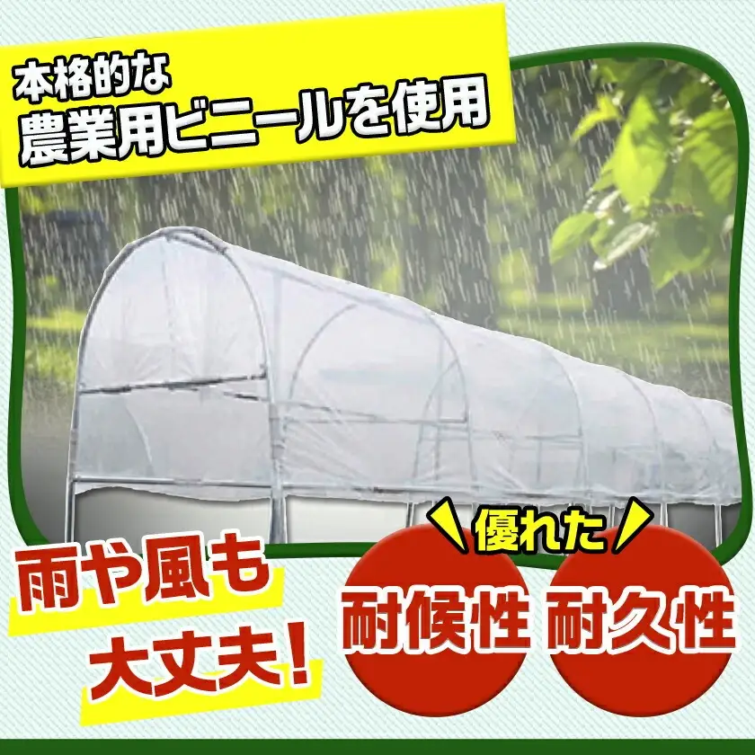 葡萄の雨よけ棚セット〔55-J405〕_(都城市) 葡萄の雨よけ棚セット ぶどう専用雨よけ棚セット 南榮工業 家庭菜園サイズ 簡単組立・設置 農業用ビニール使用 鉄パイプ使用