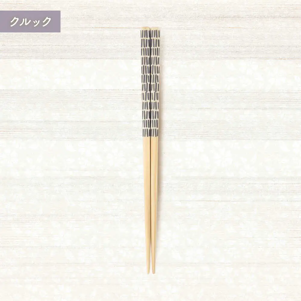 ihana -Latakko / Kurkku (ラタッコ/クルック) 紙箱入り ペア セット / 箸 はし カトラリー お箸  小浜市 / スタイル・オブ・ジャパン[BFCX039]