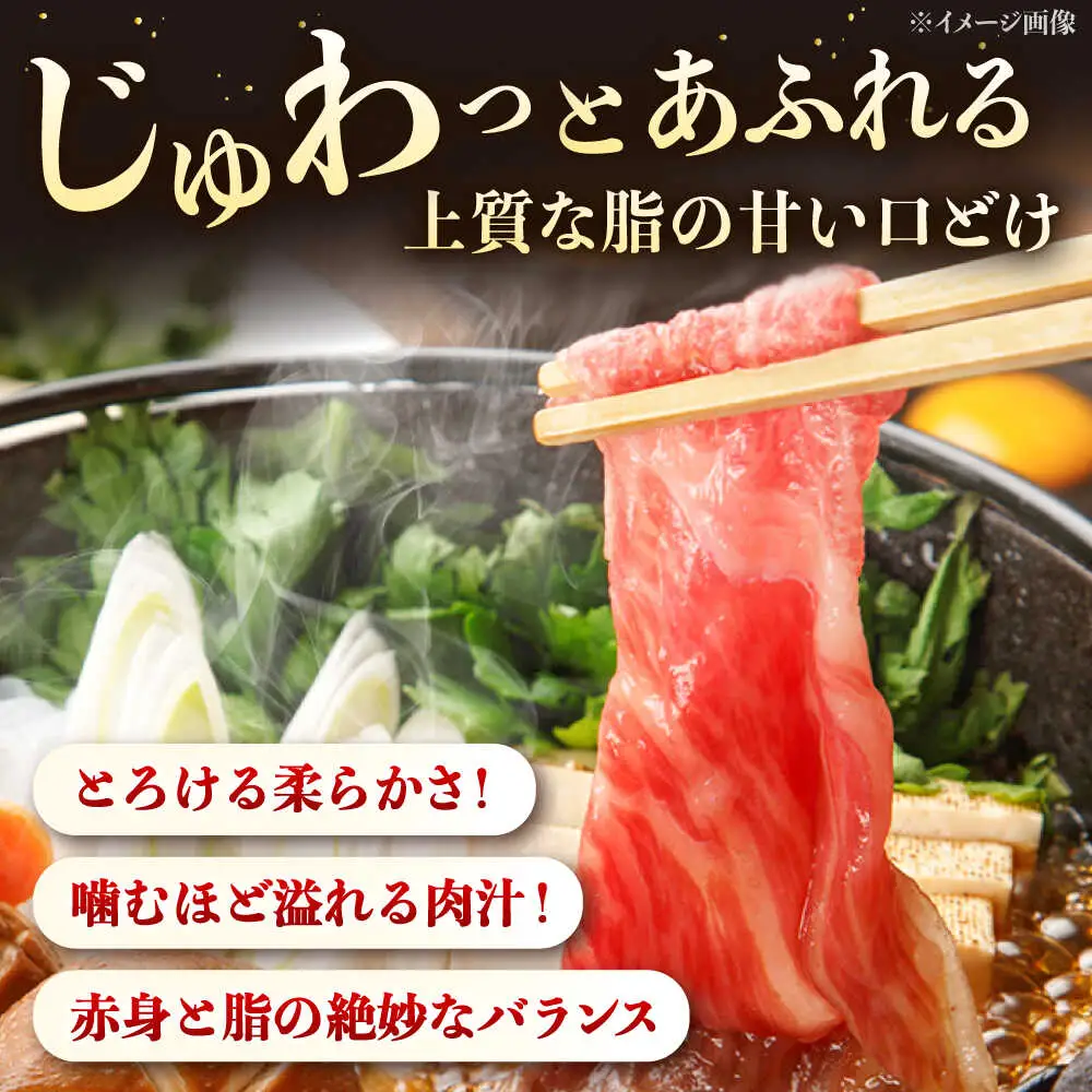 【3回定期便】博多和牛肩ローススライス 400g 桂川町/JA全農ミートフーズ株式会社[ADCB019]和牛 牛肉 国産 定期便