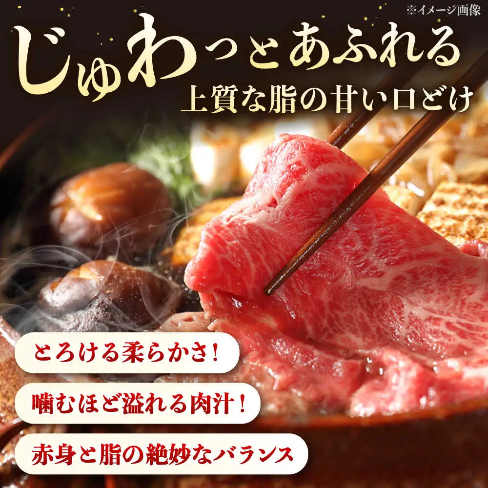 【3回定期便】博多和牛ローススライス 400g 桂川町/JA全農ミートフーズ株式会社[ADCB021]和牛 牛肉 国産 定期便