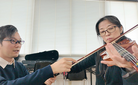 体験 弦楽器レッスン 1名 体験
