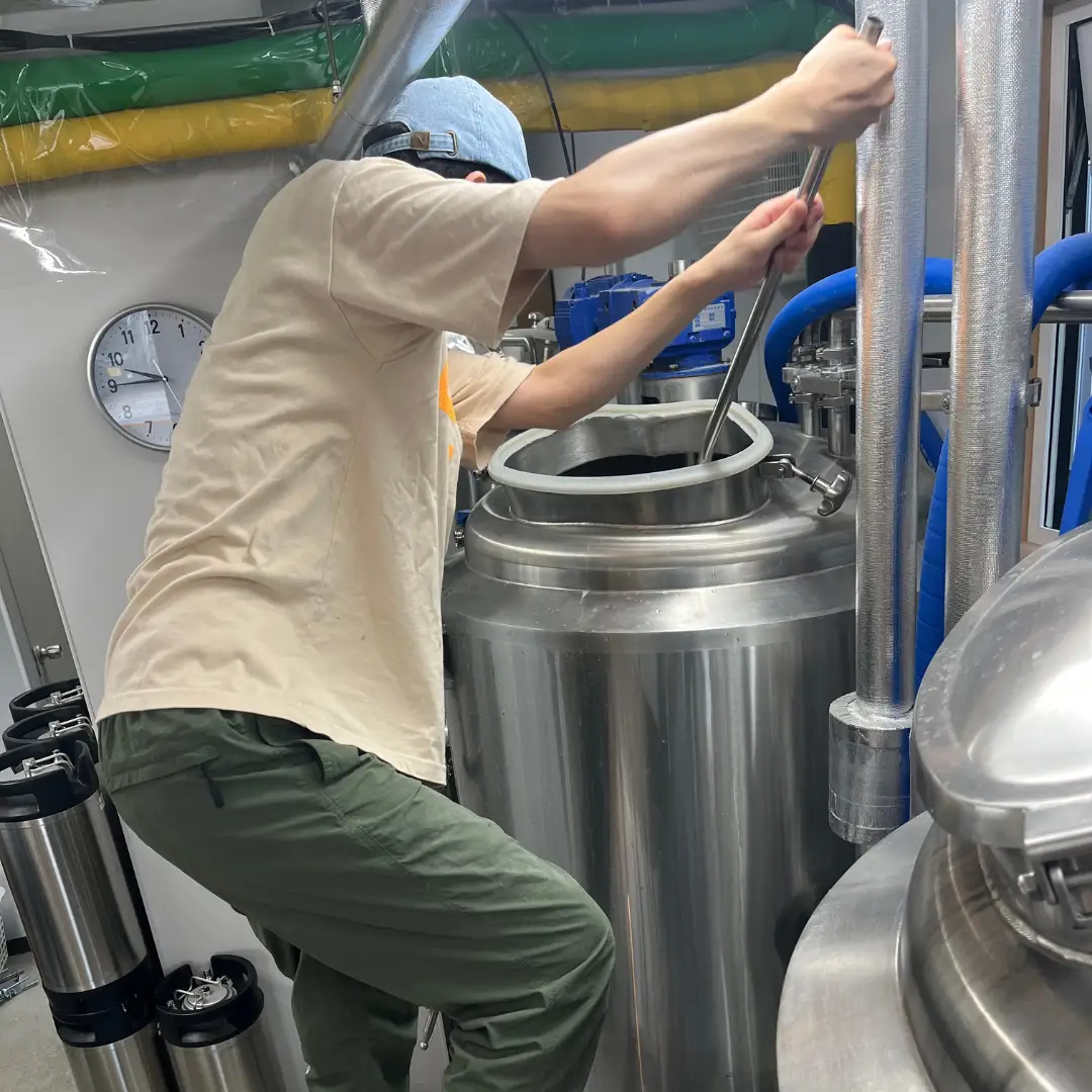 【樽生15L】クラフトビール「まつかぜ322」（SAKE Golden Ale）北海道栗山町くりやまクラフト