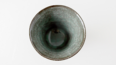 【氷裂貫入青瓷】湯飲み （小野寺裕司 作）