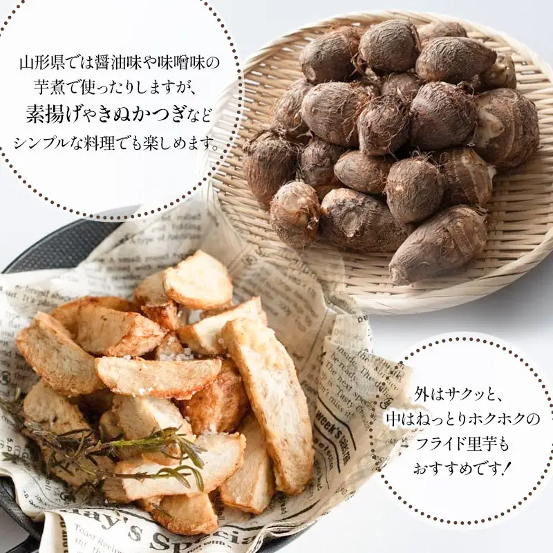 【令和8年産先行予約】　庄内砂丘里芋　約3kg　山形県鶴岡市　しじぜんファーム　| 里芋 さといも サトイモ 野菜 やさい 新鮮野菜 3キロ 産地直送 おすすめ 人気 お取り寄せ 返礼品