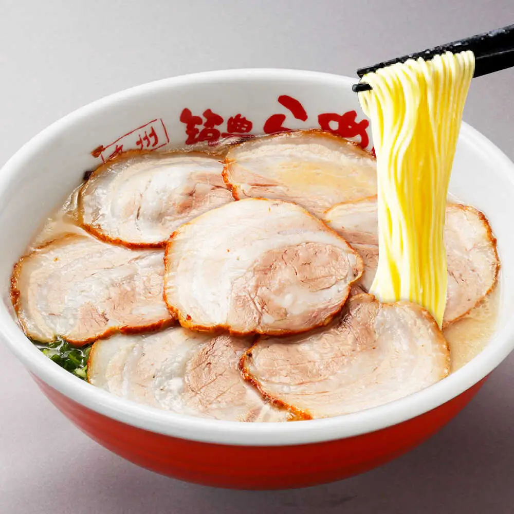 焼豚 高菜 生ラーメン とんこつ 8食セット Ｗチャーシュー[BGBP004]らーめん