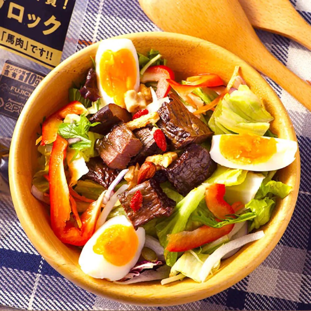 【1ヶ月セット】馬旨ブロック 50g×31個 馬肉 高たんぱく [AYCV005]