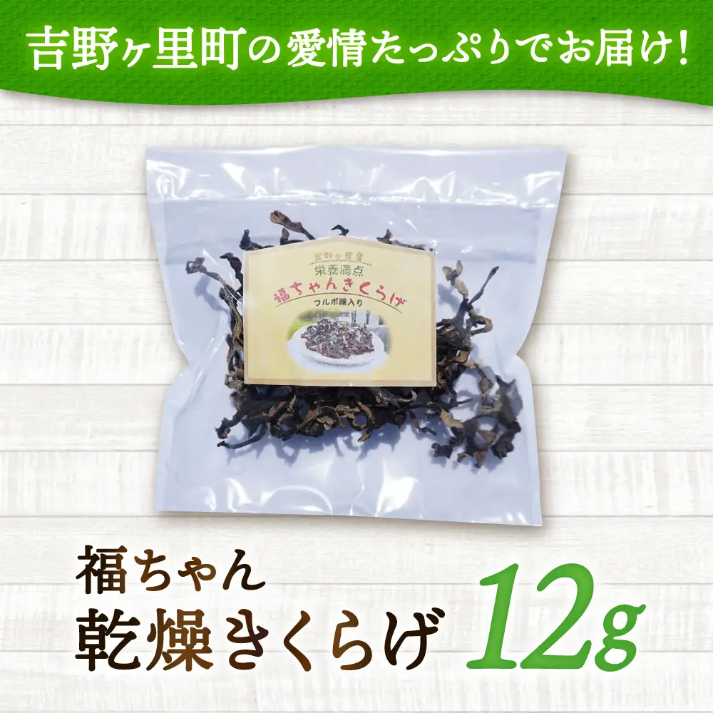 乾燥きくらげ 12g きくらげ キクラゲ[FDS001]