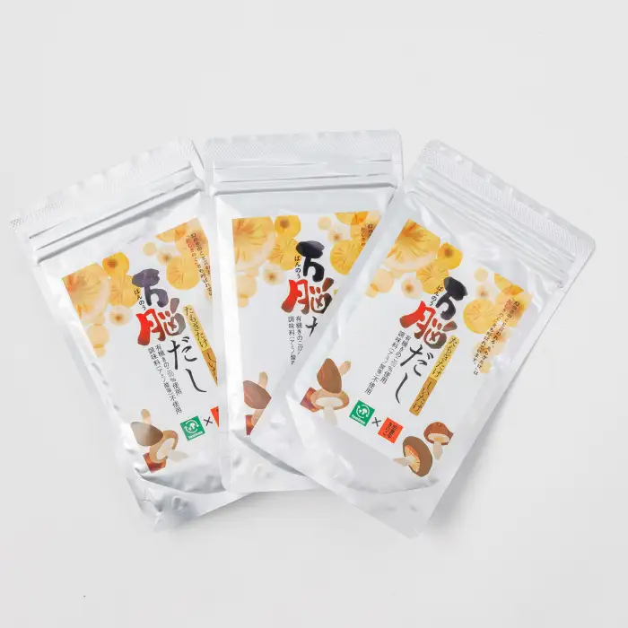 鳥取県産「伯耆のきのこ」のオーガニックたもぎたけを使用した【万脳だし】3袋セット【調味料 出汁 だし 味噌汁 和食 洋風 料理】