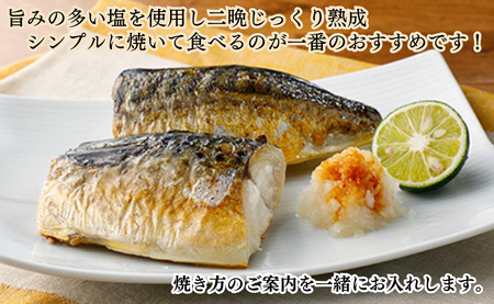訳あり 熟成 塩鯖 3.5kg 【9月以降配送】 鯖
