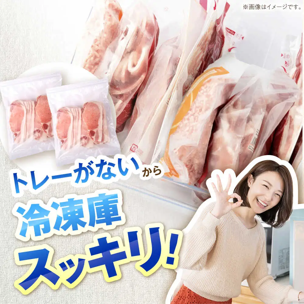 豚肉 ローススライス 計1kg《バラ凍結》 藤井ファーム[AWAF049]豚ロース