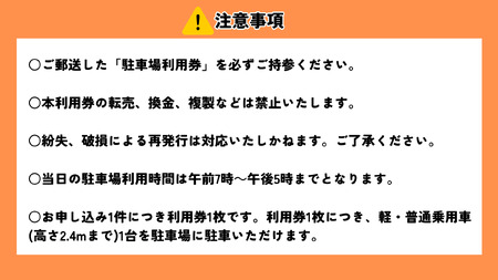 駐車場利用券 入間航空祭 寄附者専用 1台分 | 駐車場 航空祭 狭山市役所一般駐車場 航空ショー ブルーインパルス 埼玉県 狭山市