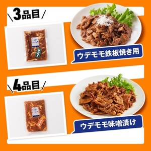 ※令和8年10月発送分※小分けで使いやすい！さんきょうみらい豚満喫セット 【 しゃぶしゃぶ 切り落とし ウデ モモ 鉄板焼 餃子 生ハム切り落とし ハンバーグ 】