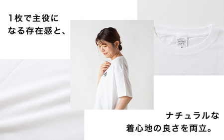 丸や オリジナルTシャツ (野面積み) ホワイト【Sサイズ】 【ティーシャツ コットン 綿100％ 男女兼用 雑貨 普段使い 半袖】 [A-80134_01]