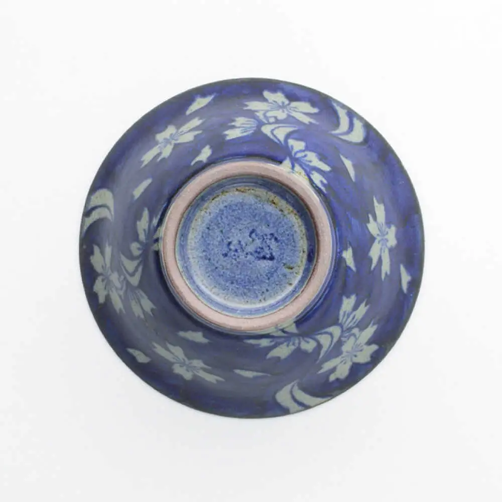 【波佐見焼】568碗 流水桜・ボタン唐草 ペアセット【西海陶器】[OA435]