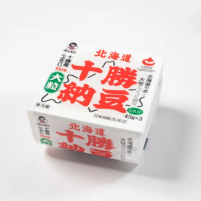 十勝納豆 大粒（40ｇ×3P　12ユニット入） EB8-0398