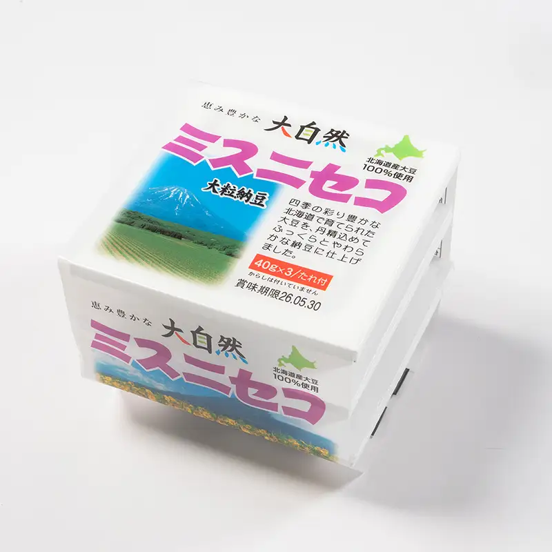 ミスニセコ納豆（40ｇ×3P　12ユニット入） EB8-0401