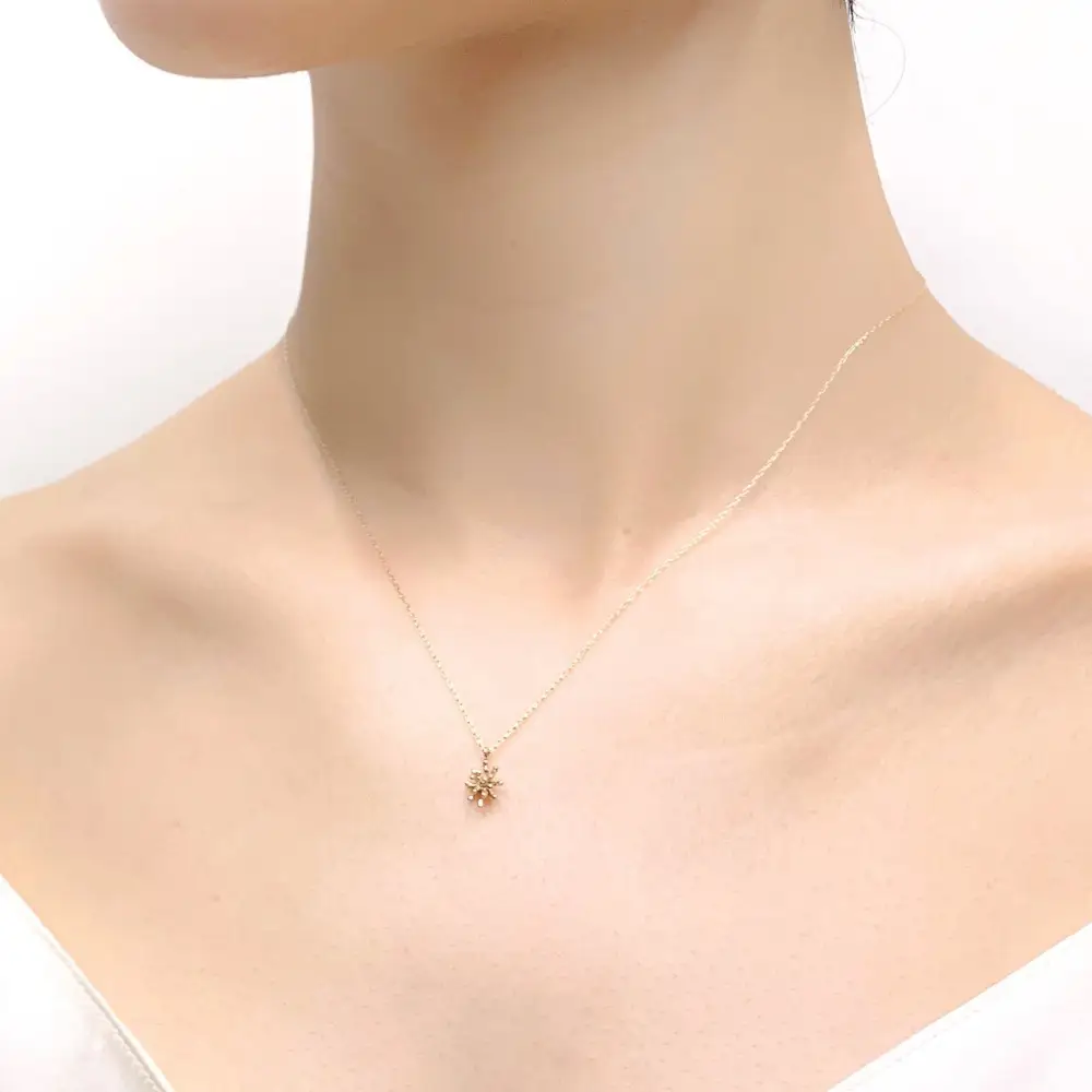 スターダスト ネックレス K10 ピンクゴールド アクセサリー KAORU