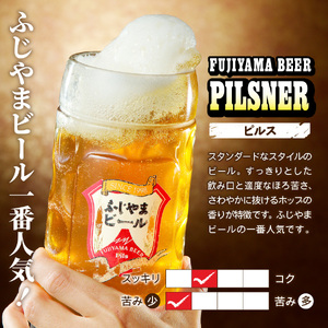 ジビエセットとふじやまビール（ピルス）