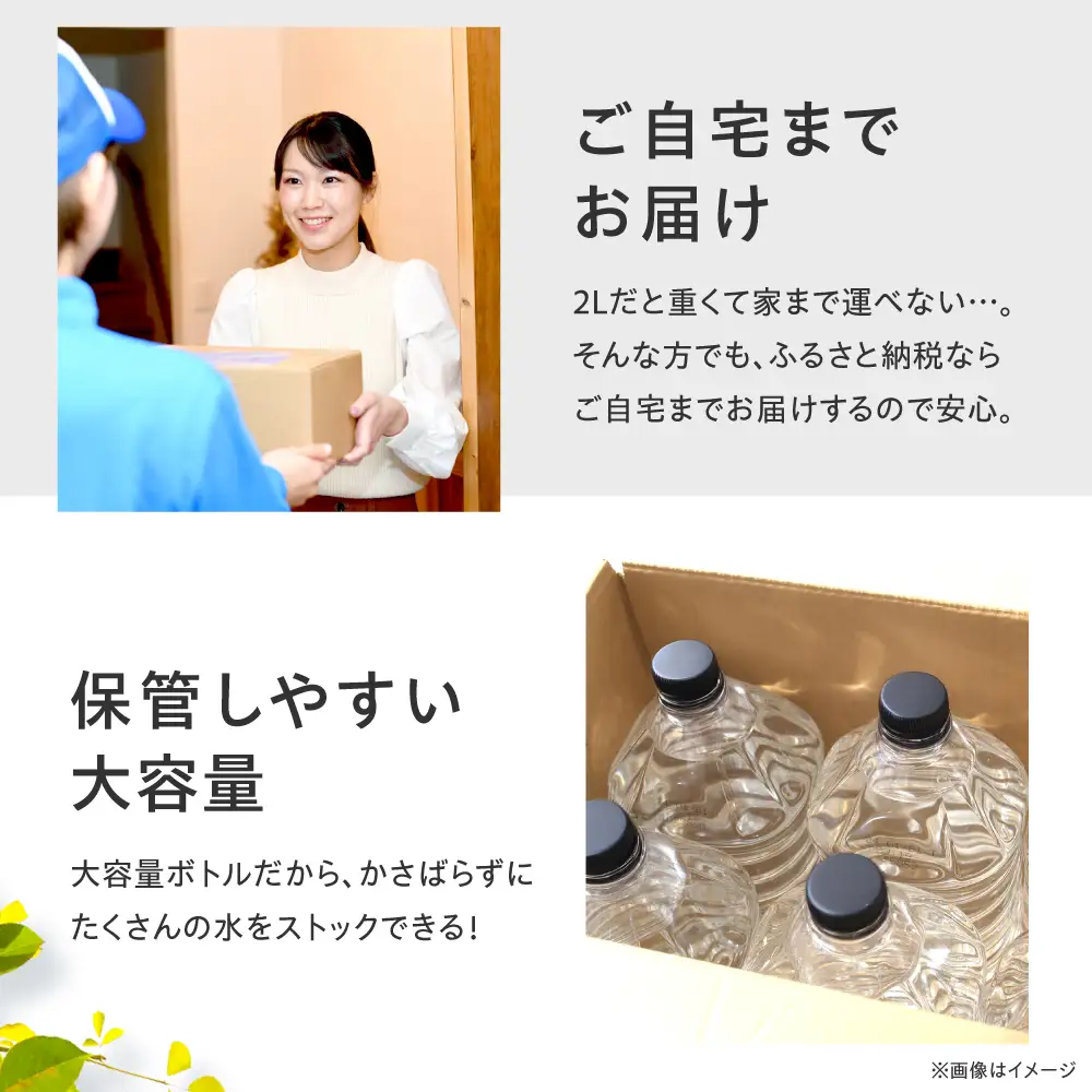 おいしい【全6回定期便】THE PURE 2000ml[AOEH026]水 水