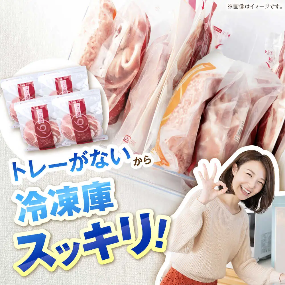 豚肉 肩ローススライス 計1.1kg《バラ凍結》藤井ファーム[AWAF045]豚ロース