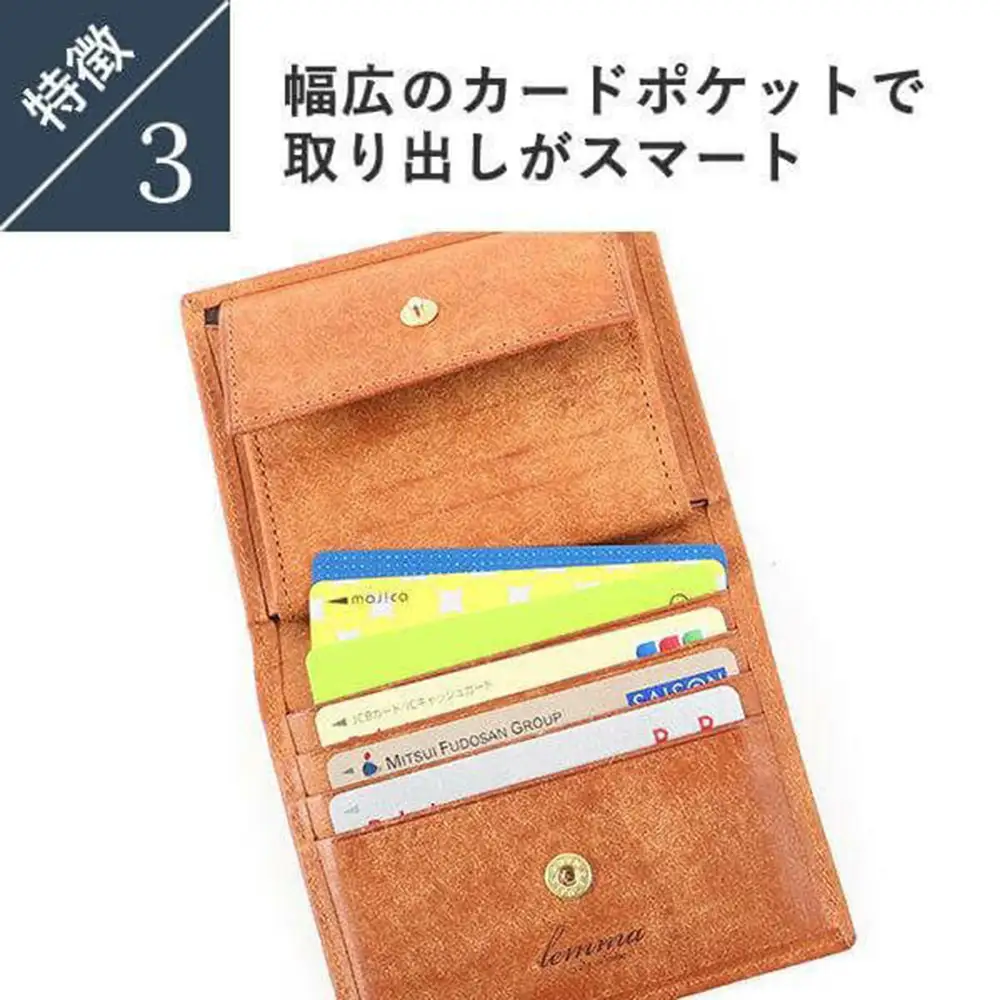 レンマ Marisco マリスコ マネークリップ財布 【プエブロ】 コンパクト財布 lemma ブラック