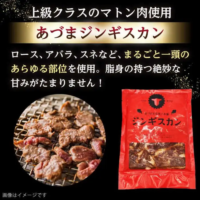 【隔月全6回定期便】ジンギスカン2種セット 計1.6kg（あづまジンギスカン400gx2・熟成ロース400gx2）【Bセット】《厚真町》【有限会社市原精肉店】 ジンギスカン 羊肉 マトン ロース 焼肉用 味付き 小分け 冷凍配送 北海道 [AXAA039]