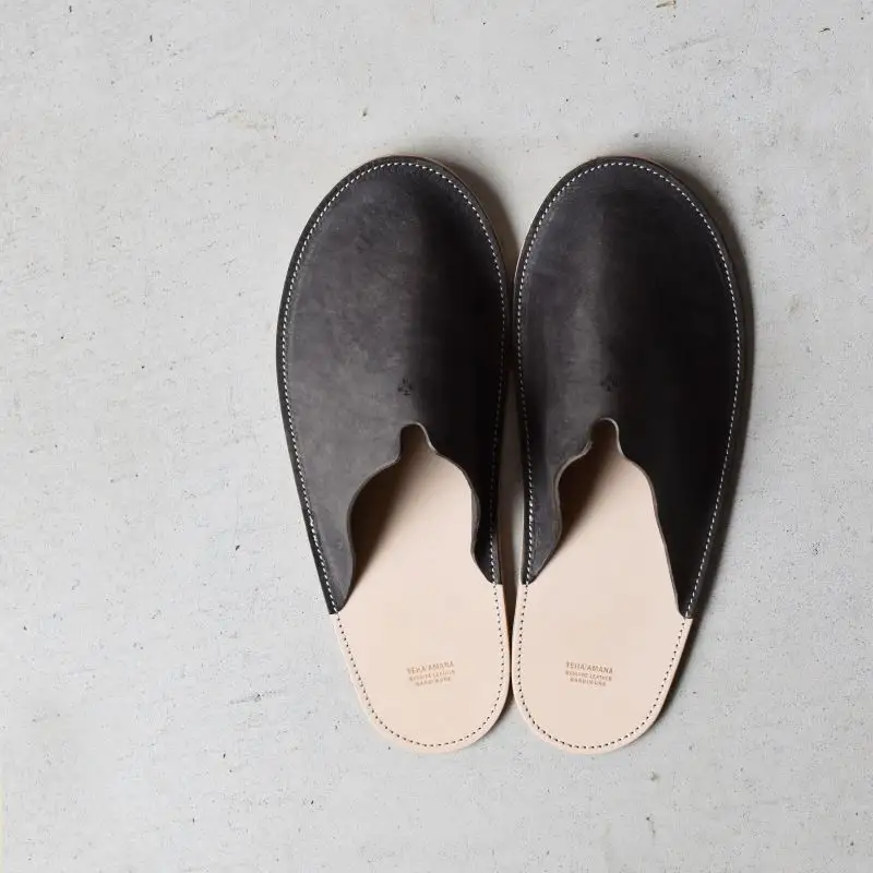 Teha’amana Slipper Smoke L テハマナ スリッパ スモーク Ｌ ブラック
