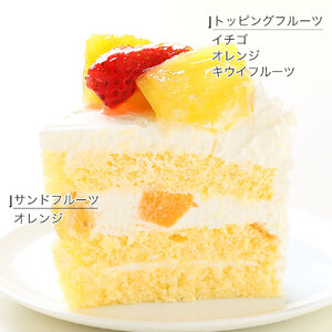 【クリスマスケーキ】 2026 生クリーム 5号 クリスマス