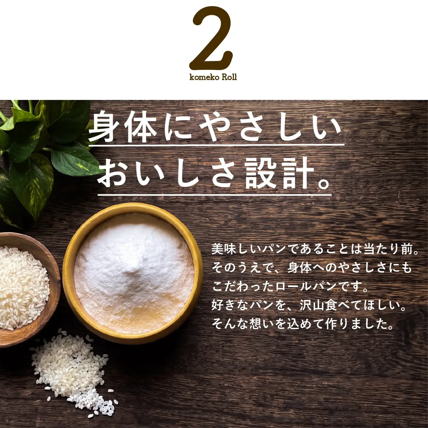 【定期便】 米粉 ロールパン 10個 4回 2週間 周期 ロールパン