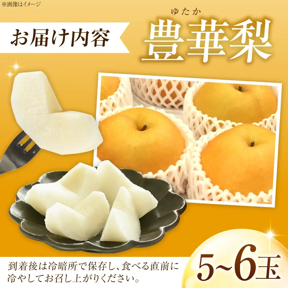 【先行予約】豊華梨 5-6玉 BKAD024 梨