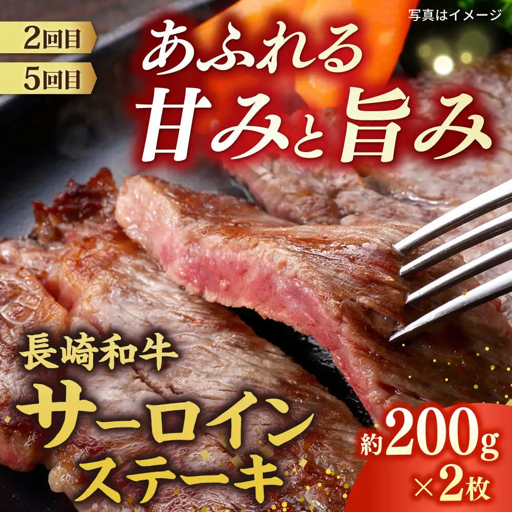 【6回定期便】長崎和牛ステーキ 2名 [ECS078] ステーキ