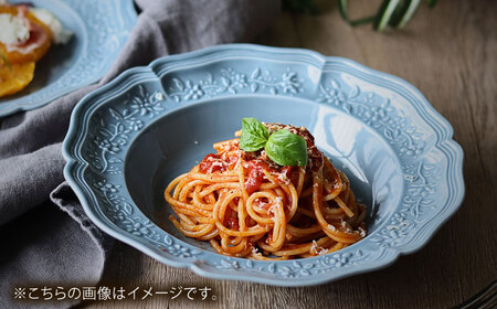 【波佐見焼】ombre de fleur ブーケボウル　ブルーグレー　2枚セット 食器 皿【翔芳窯】[FE427] 波佐見焼 食器