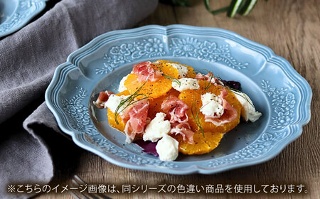 【波佐見焼】ombre de fleur ブーケプレート　palette blue　2枚セット　食器 皿【翔芳窯】[FE439]