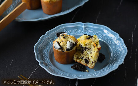 【波佐見焼】ombre de fleur オリーブM ブルーグレー　2枚セット　食器 皿【翔芳窯】[FE442] 波佐見焼 食器