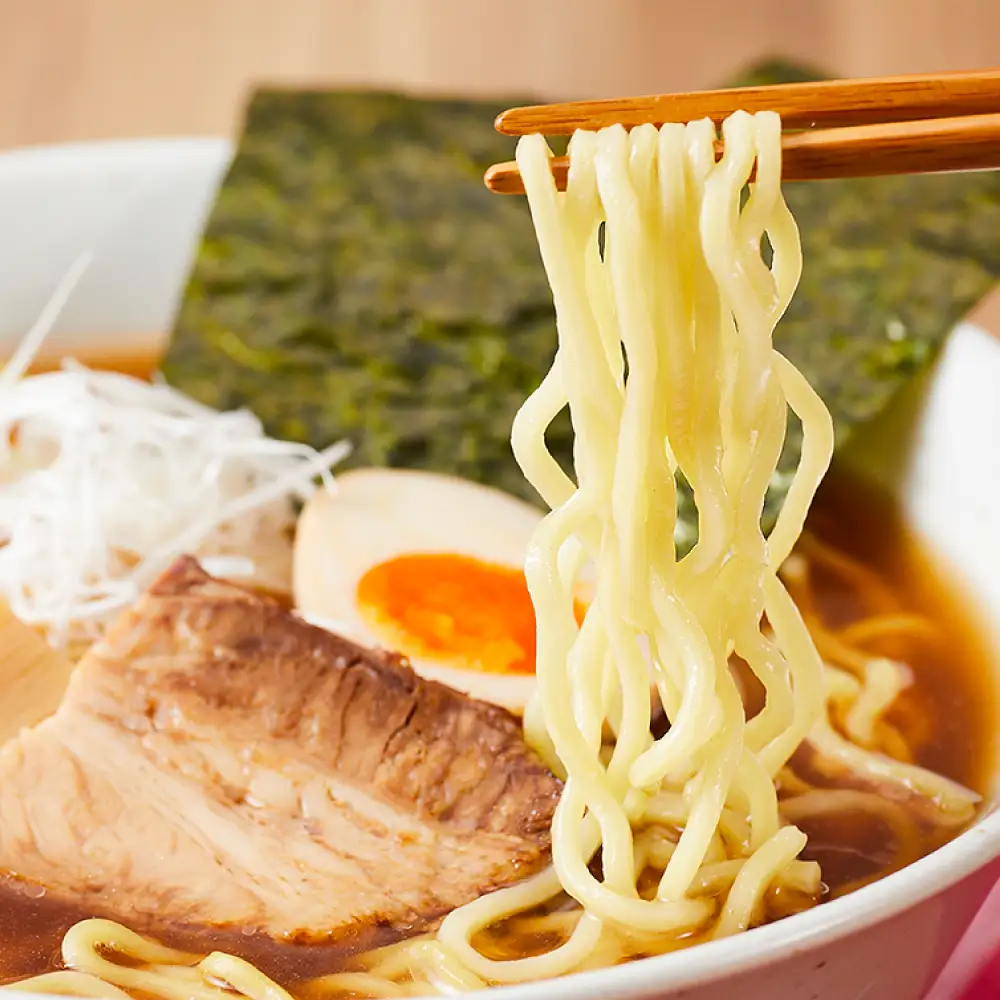 工場直送！！北海道産小麦１００％使用熟成ちぢれ生ラーメン6食入り スープ付き EB8-0439