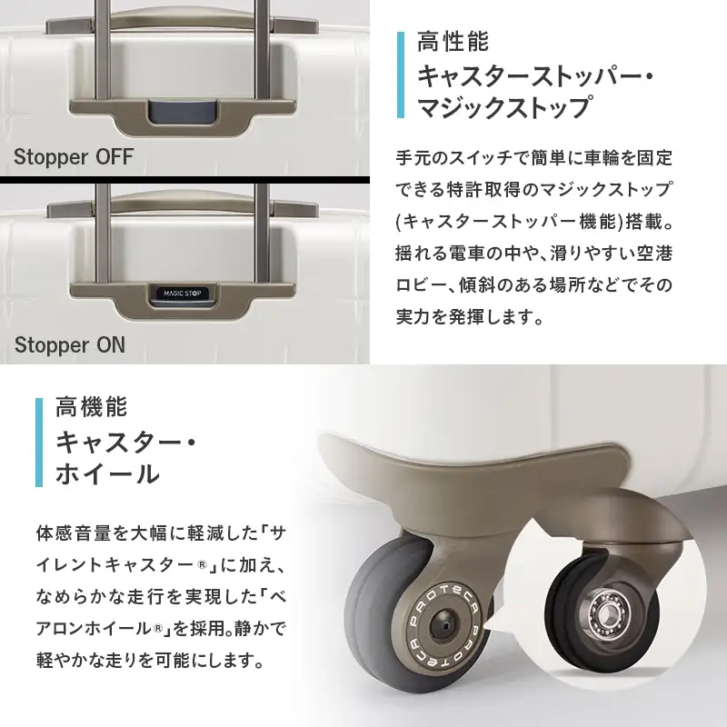 スーツケース プロテカ 360G4 ミッドナイトグリーン 71L スーツケース