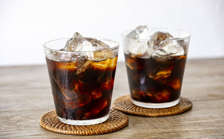 コーヒー 【6回定期便】 アイスコーヒーネルドリップ抽出無糖 1リットル6本 [ANDP012] コーヒー