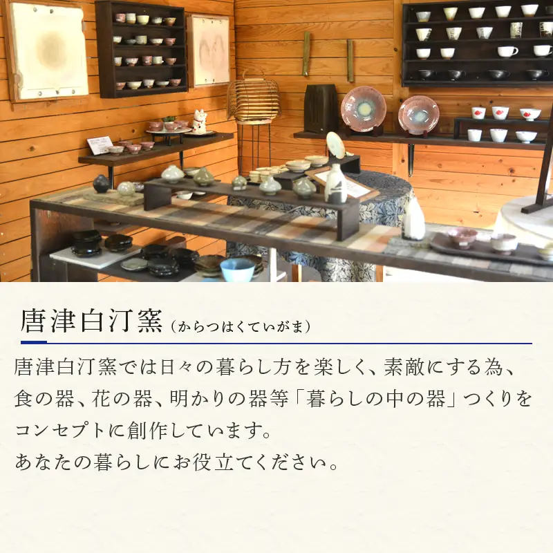 目出鯛器 皿(小) 唐津の焼物 皿(小)×2