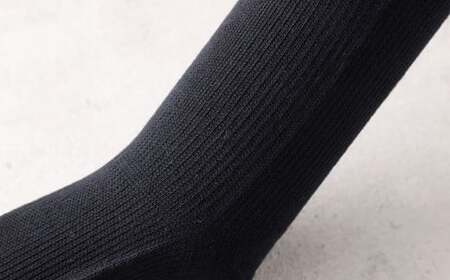 【24-27cm】 一度履いたらやめられない！段階圧力設計 着圧 5本指 ハイソックス 2足組 靴下 くつした くつ下 ソックス ブラック 福岡県 北九州市