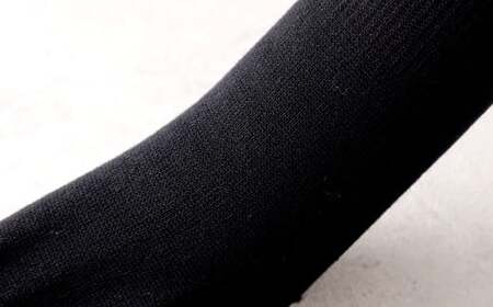 【ブラック】 【24-27cm】 極上ソックス！極 綿足袋 ハイソックス 2足組 靴下 くつした くつ下 ソックス 福岡県 北九州市